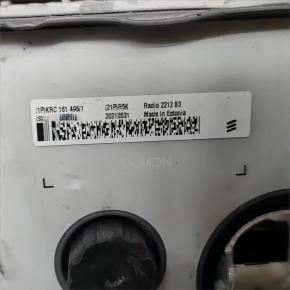 Radio 2212 B3，KRC 161 496/1，Radio 2212B3，KRC161496/1
