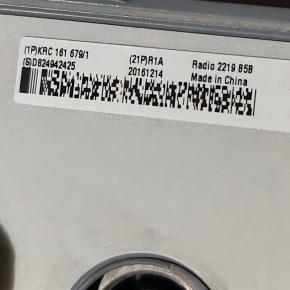 Radio 2219 B5B, KRC 161 679/1, Radio 2219B5B, KRC161679/1