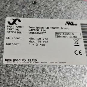 ELTEK Smartpack GB RS232 Front 242100.114