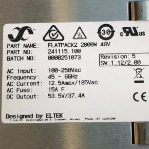 ELTEK FLATPACK2 2000W 48V  241115.100