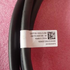 04051356  0405Y014 QSFP28-100G-CU3M QSFP28+ Passive Cable 3m