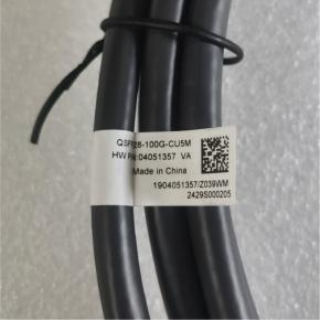 02311KNY 02311KNY-001 04051357 QSFP28-100G-CU5M  QSFP28+Passive Cable 5m