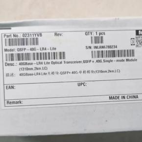 02311YVB  QSFP-40G-LR4-Lite Optical Transceiver