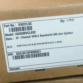 Huawei SmartAX MA5616 MA5818 VCLE Board  03022LQC  H836VCLE  H83D00VCLE02