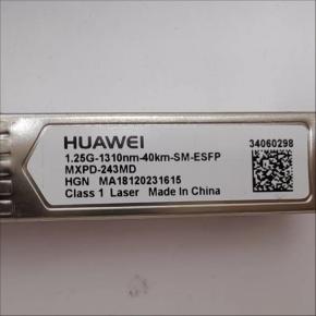 34060298  eSFP-1310nm-1000Base-Vx  1.25G 40km Optical Transceiver