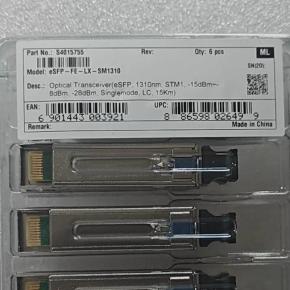 S4015755  eSFP-FE-LX-SM1310 Optical Transceiver