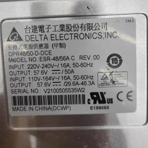 Delta ESR-48/56A C  Power Supply Rectifier  DPR48/50-D-DCE  ESR-48/56A C-E